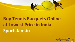 Buy Tennis Racquets online at Lowest Price in India