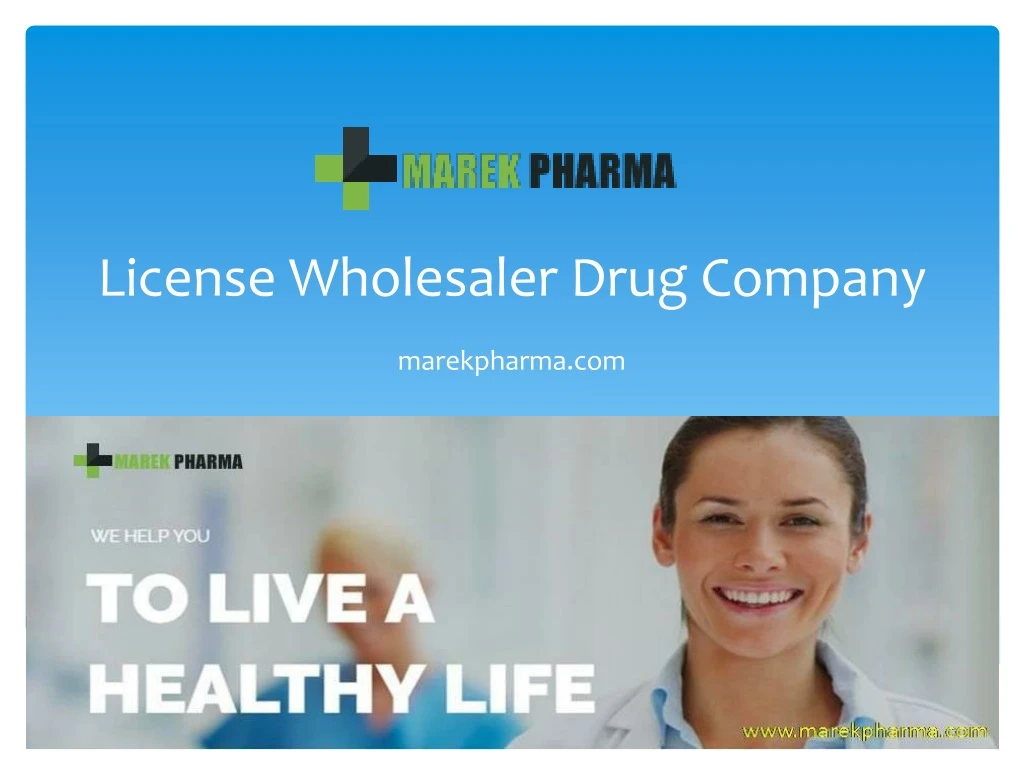 license wholesaler drug company