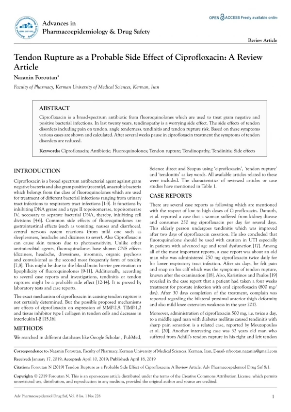 access freely available online