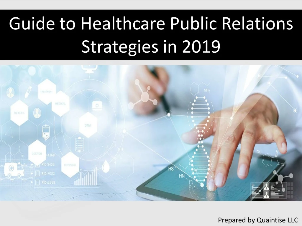 guide to healthcare public relations strategies