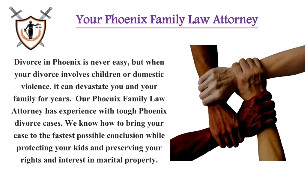 your phoenix family law attorney