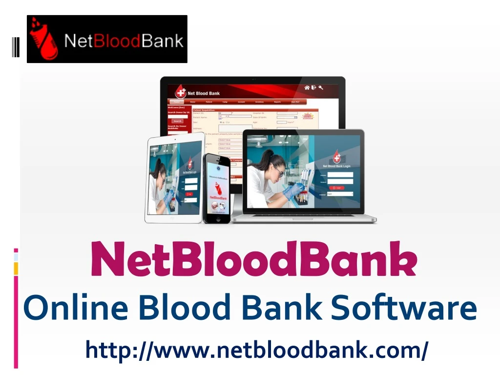 online blood bank software