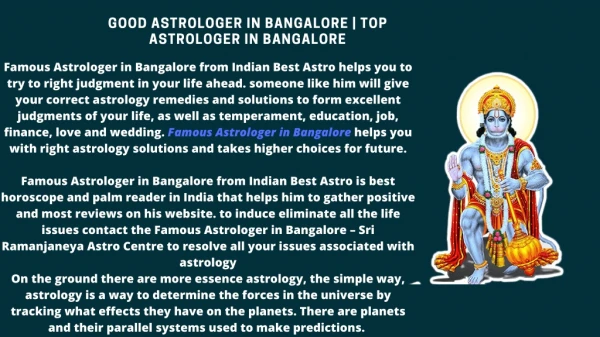 Best Astrologer in Bangalore | Astrologer in Bangalore | Famous Astrologer in Bangalore