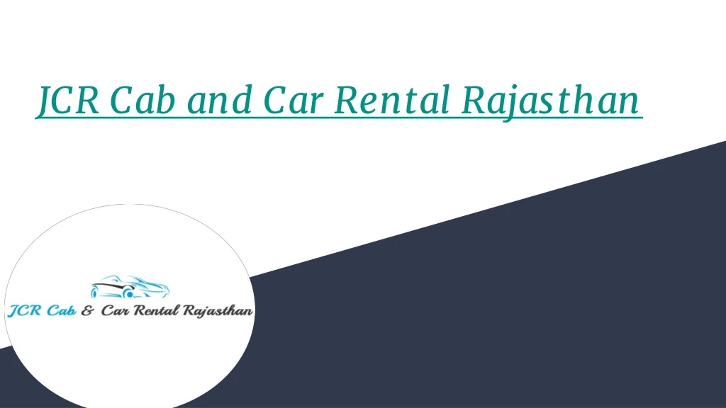 jcr cab and car rental rajasthan