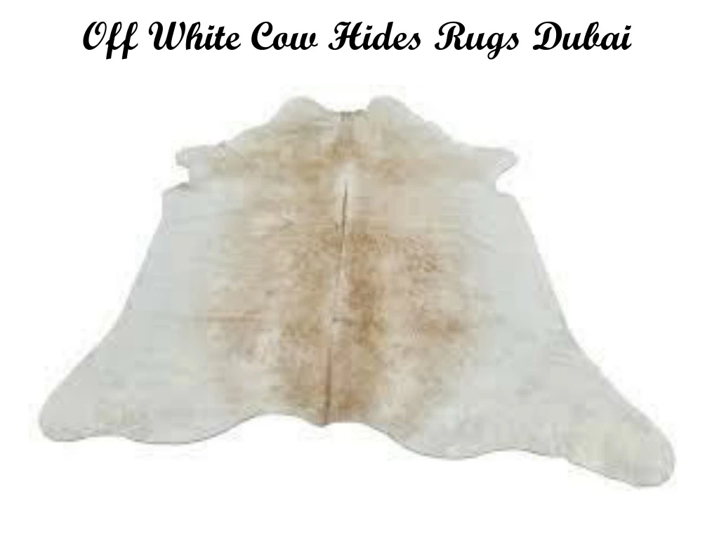 off white cow hides rugs dubai