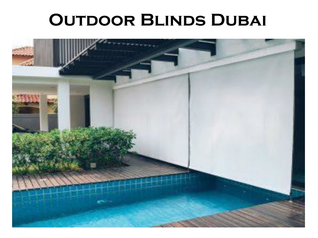 outdoor blinds dubai