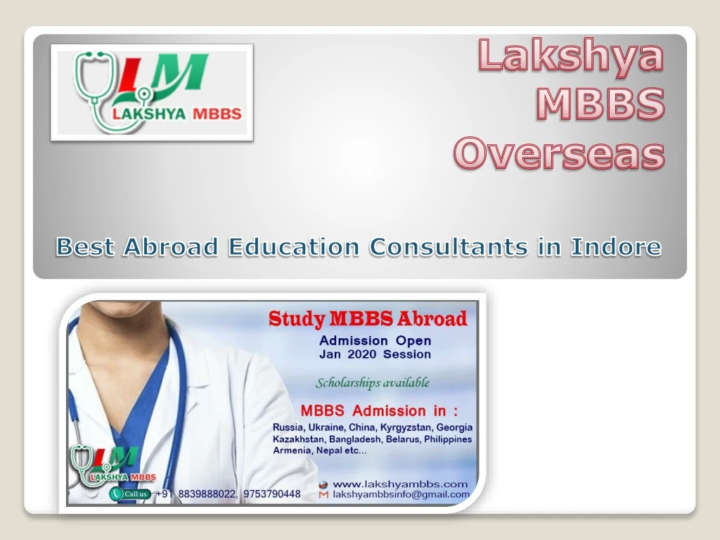 lakshya mbbs overseas