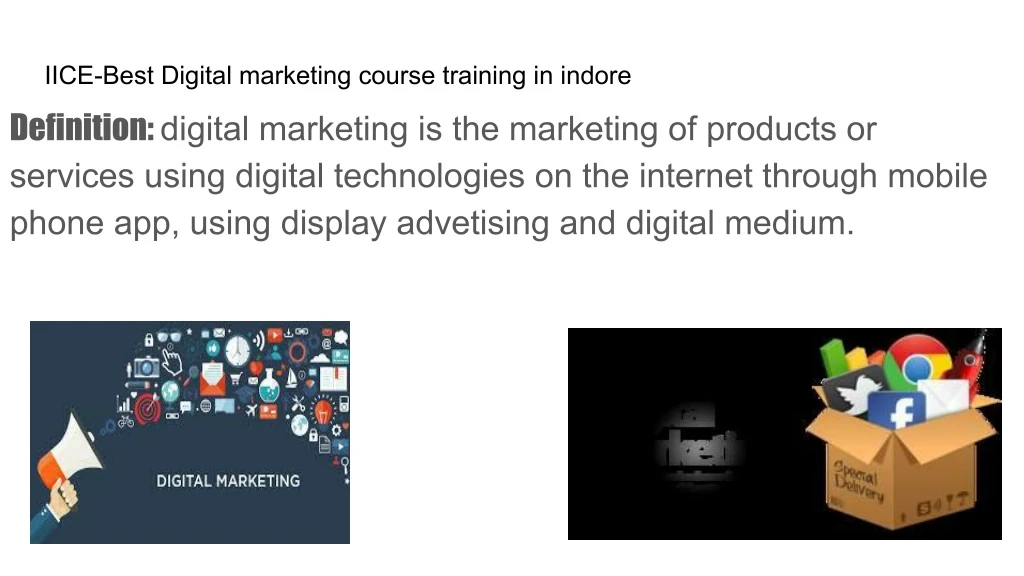 iice best digital marketing course training