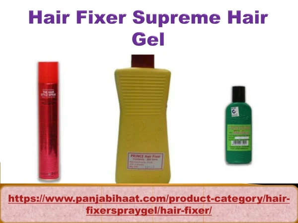 Hair Fixer Supreme Hair Gel