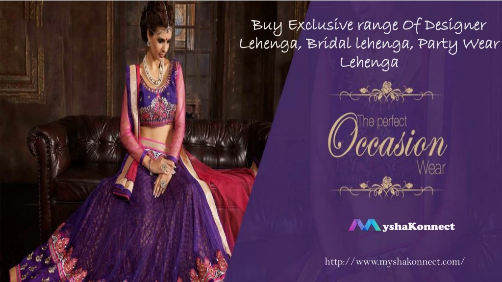 buy exclusive range of designer lehenga bridal