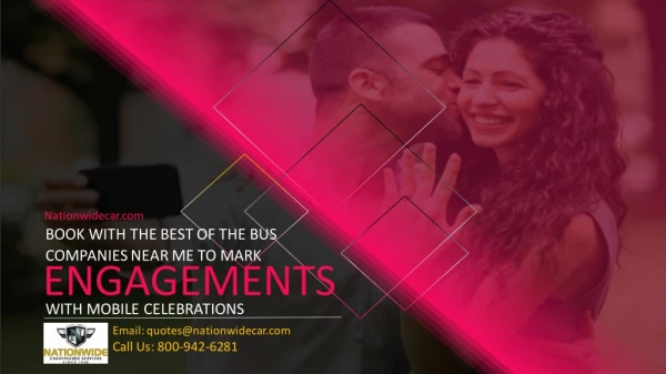 Book with the Best of the Charter Bus Companies Near Me to Mark Engagements with Mobile Celebrations