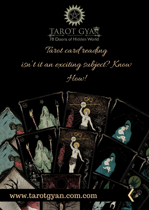 Tarot card reading isn’t it an exciting subject? Know How!