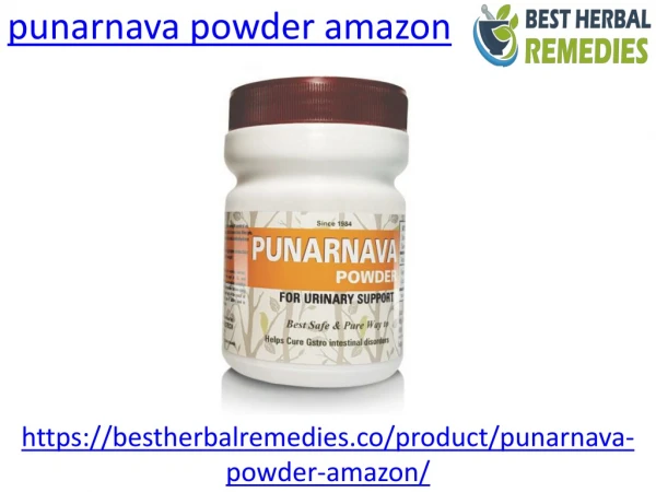 Buy online punarnava powder on amazon