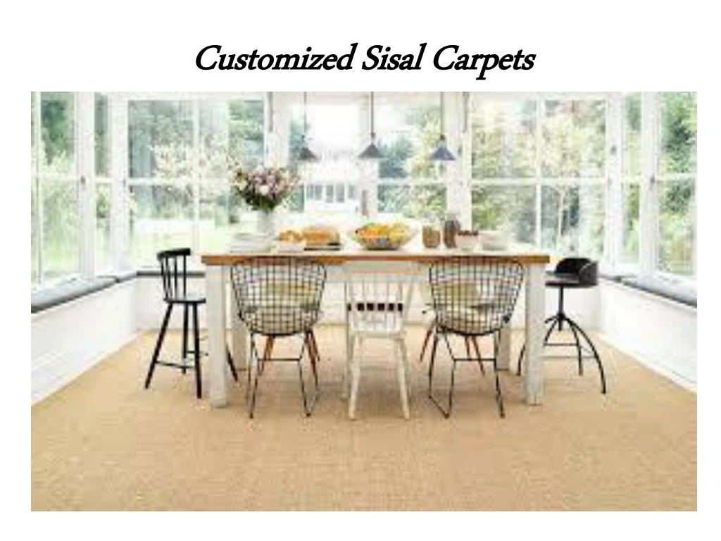 customized sisal carpets