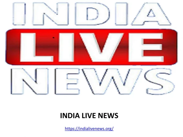 India Live News | Read the latest news
