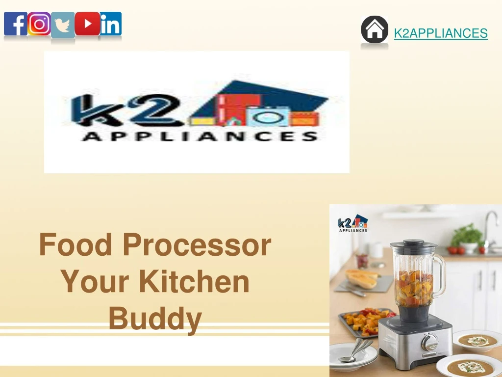 food processor your kitchen buddy