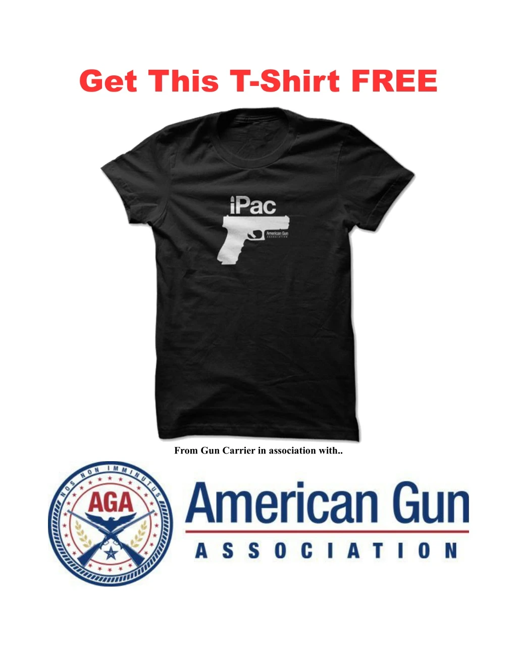 get this t shirt free
