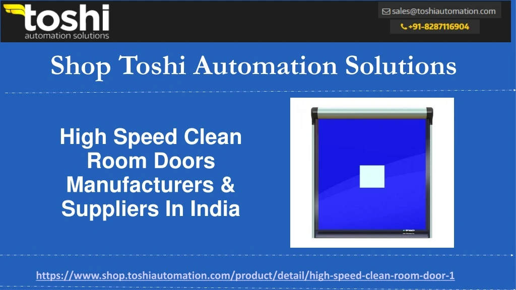 shop toshi automation solutions