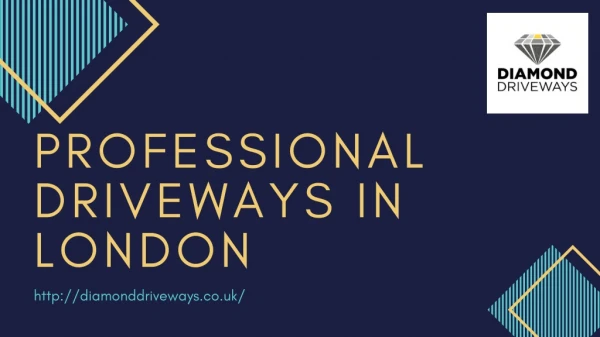 Professional Driveways in London