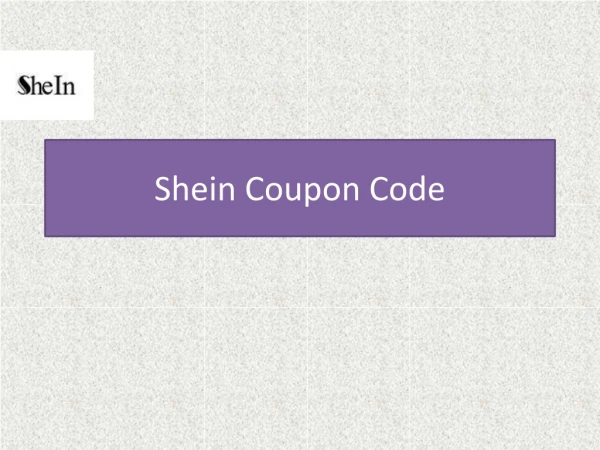 shein coupon code