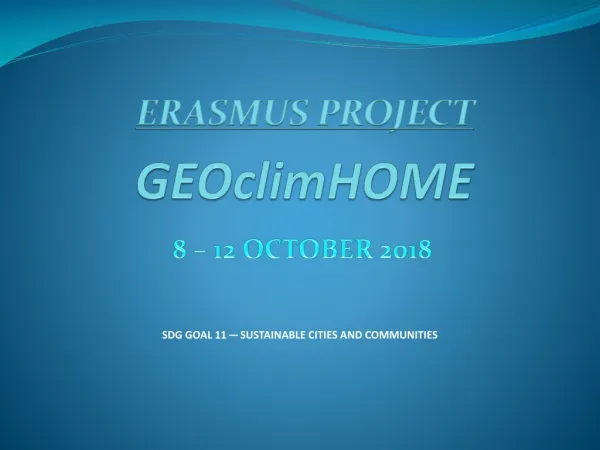 GEOclimHOME