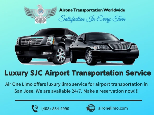 Luxury SJC Airport Transportation Service