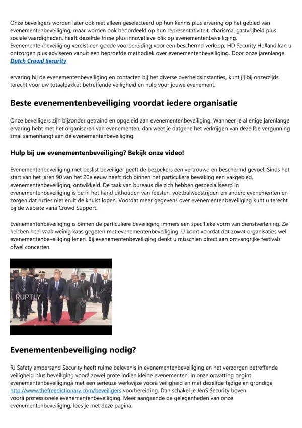 Hoe evenementenbeveiliging in 6 eenvoudige stappen te beheersen