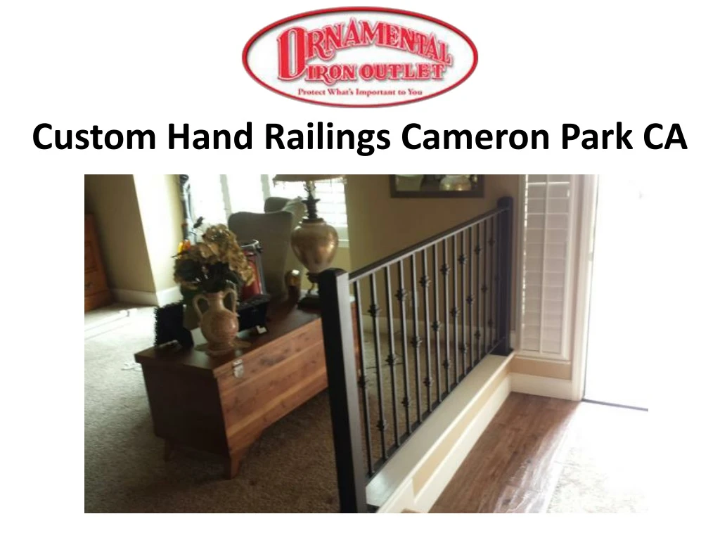 custom hand railings cameron park ca