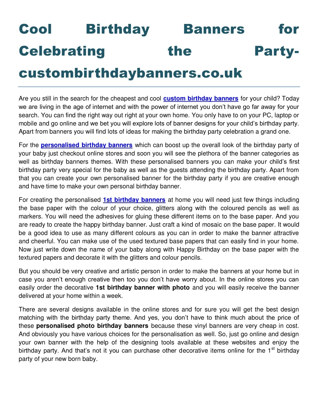 cool celebrating custombirthdaybanners co uk