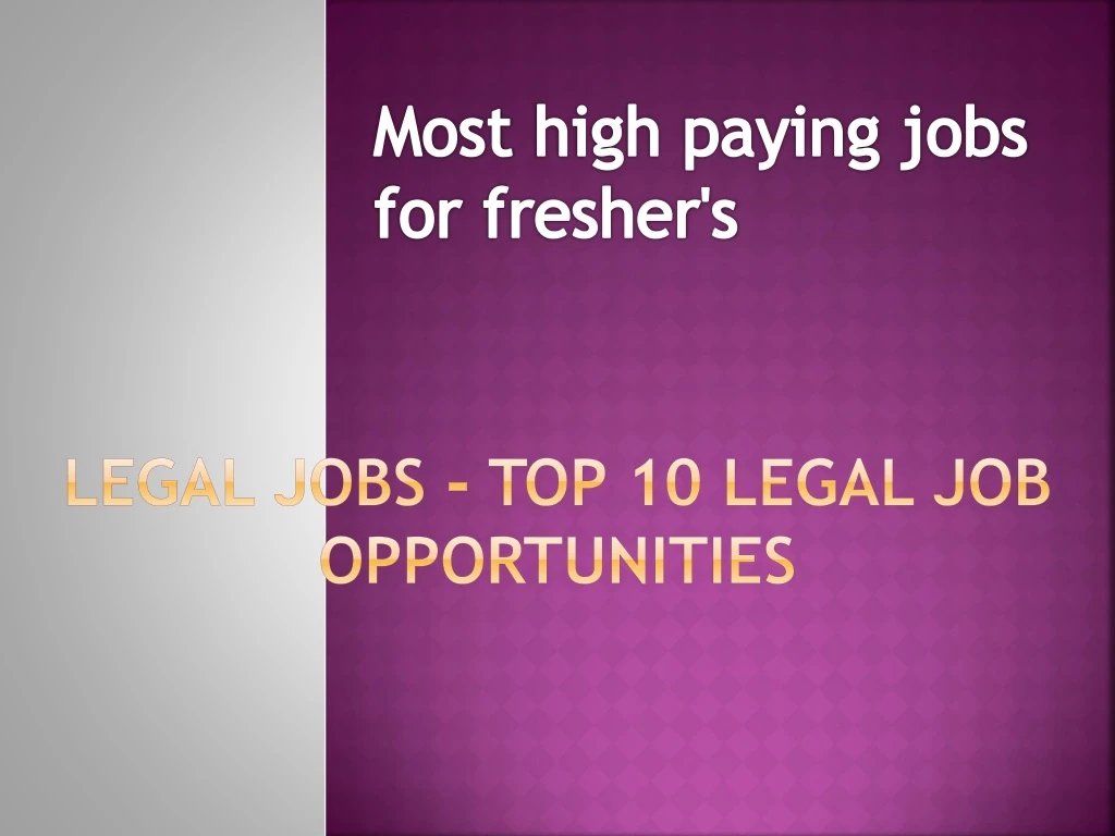 legal jobs top 10 legal job opportunities
