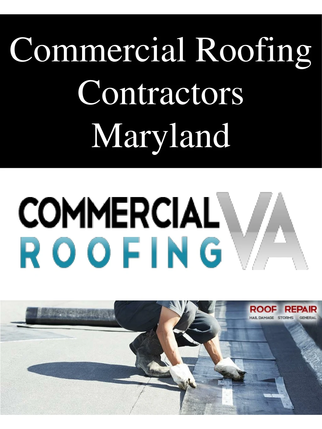 commercial roofing contractors maryland