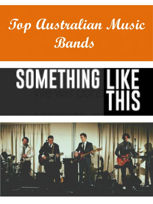 top australian music bands