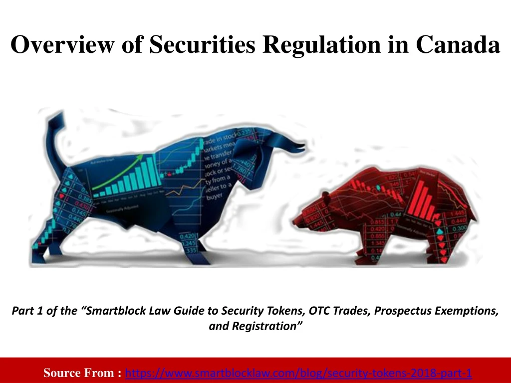 overview of securities regulation in canada