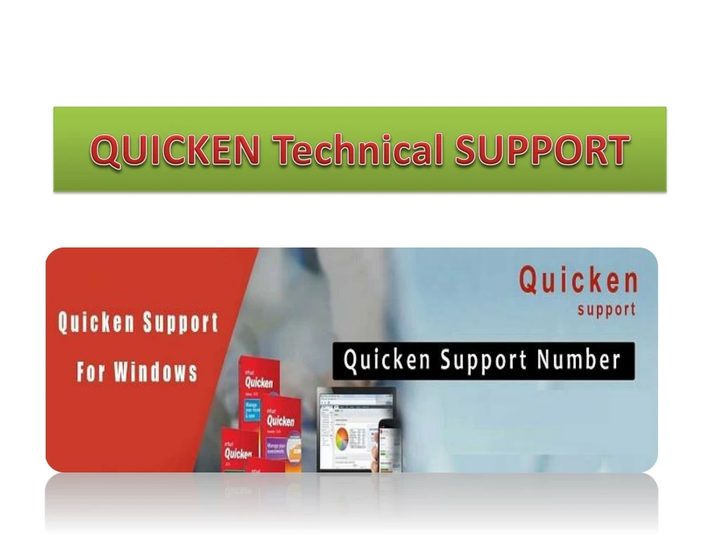 quicken technical support