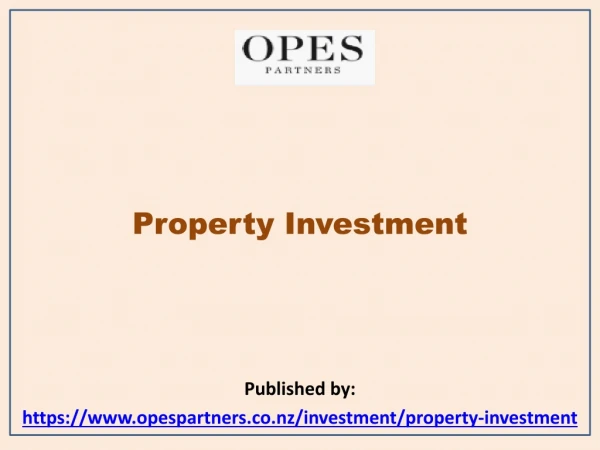 Property Investment