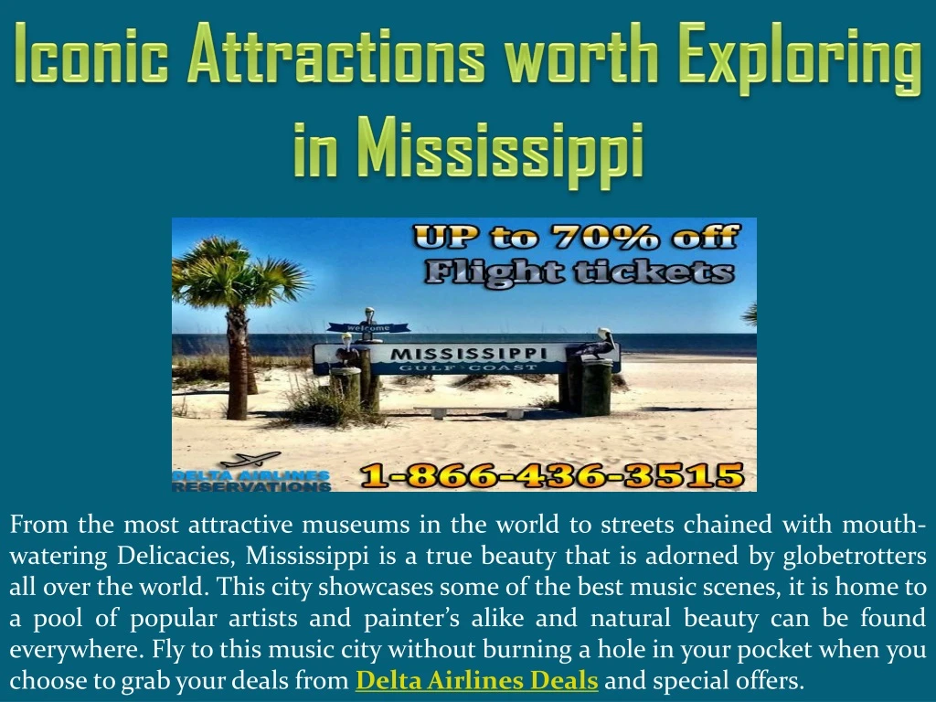 iconic attractions worth exploring in mississippi