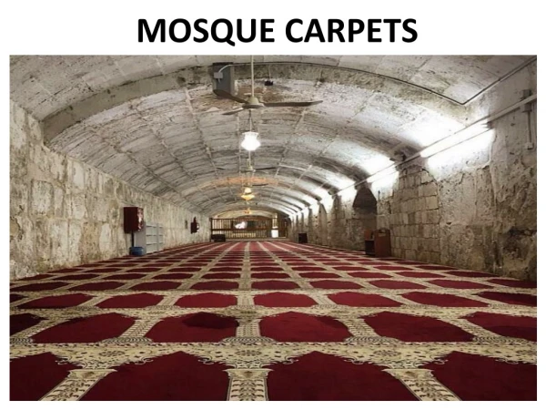 Mosque Carpets In Dubai