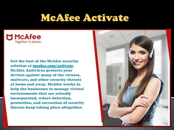 Mcafee Activate - Advantages of McAfee Antivirus