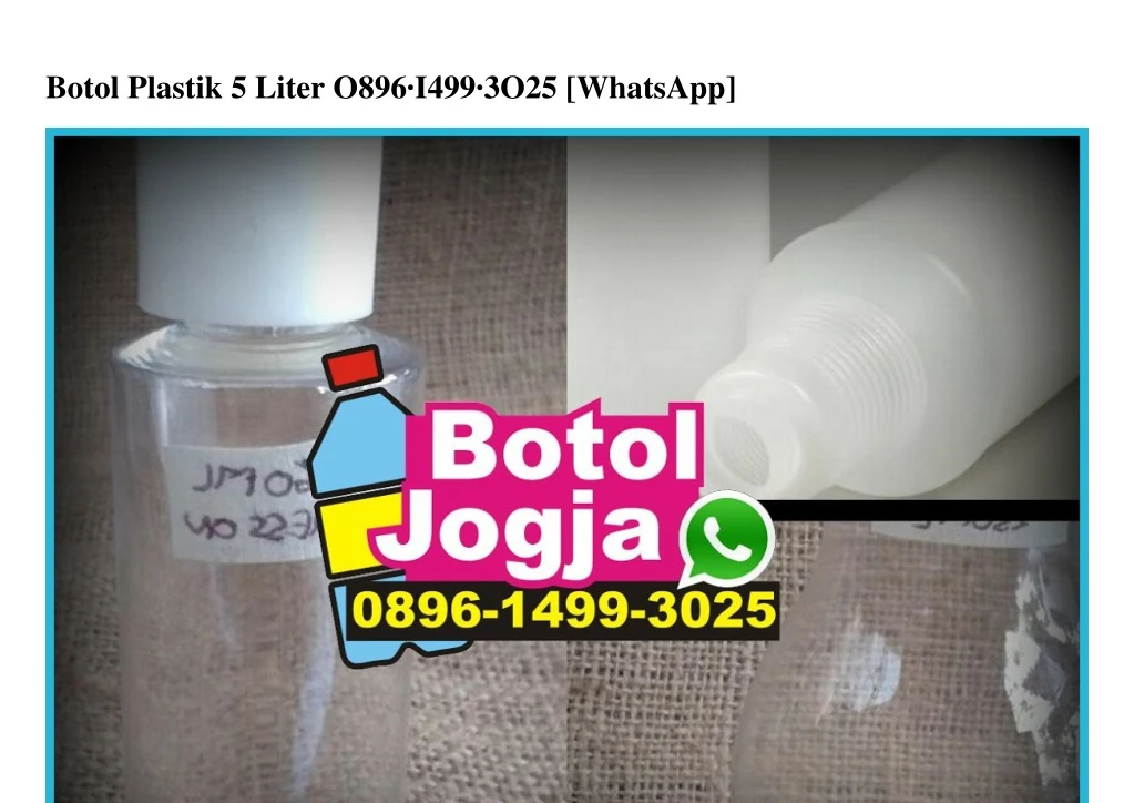botol plastik 5 liter o896 i499 3o25 whatsapp