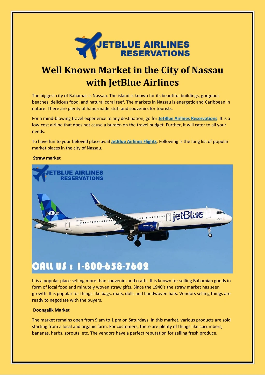 well known market in the city of nassau with