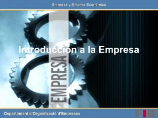 Introducci n a la Empresa - slide 1