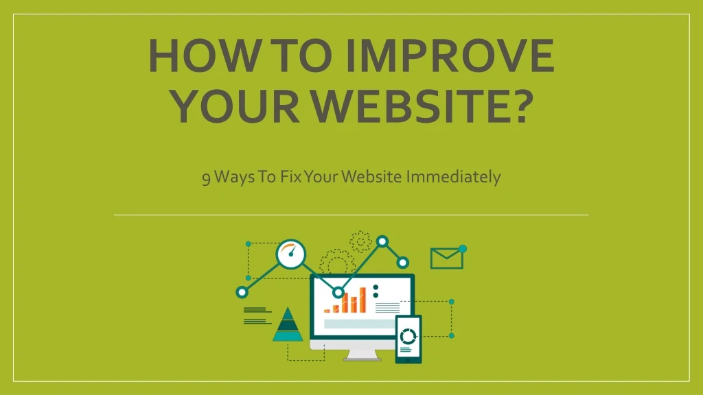 how to improve your website