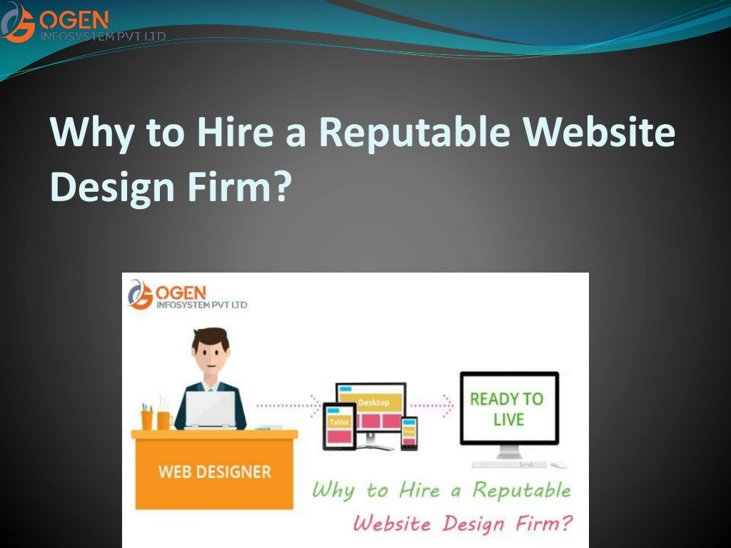 why to hire a reputable website design firm