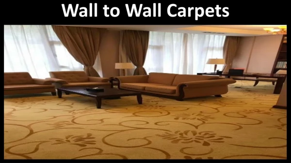 Wall To Wall Carpets In Abu Dhabi