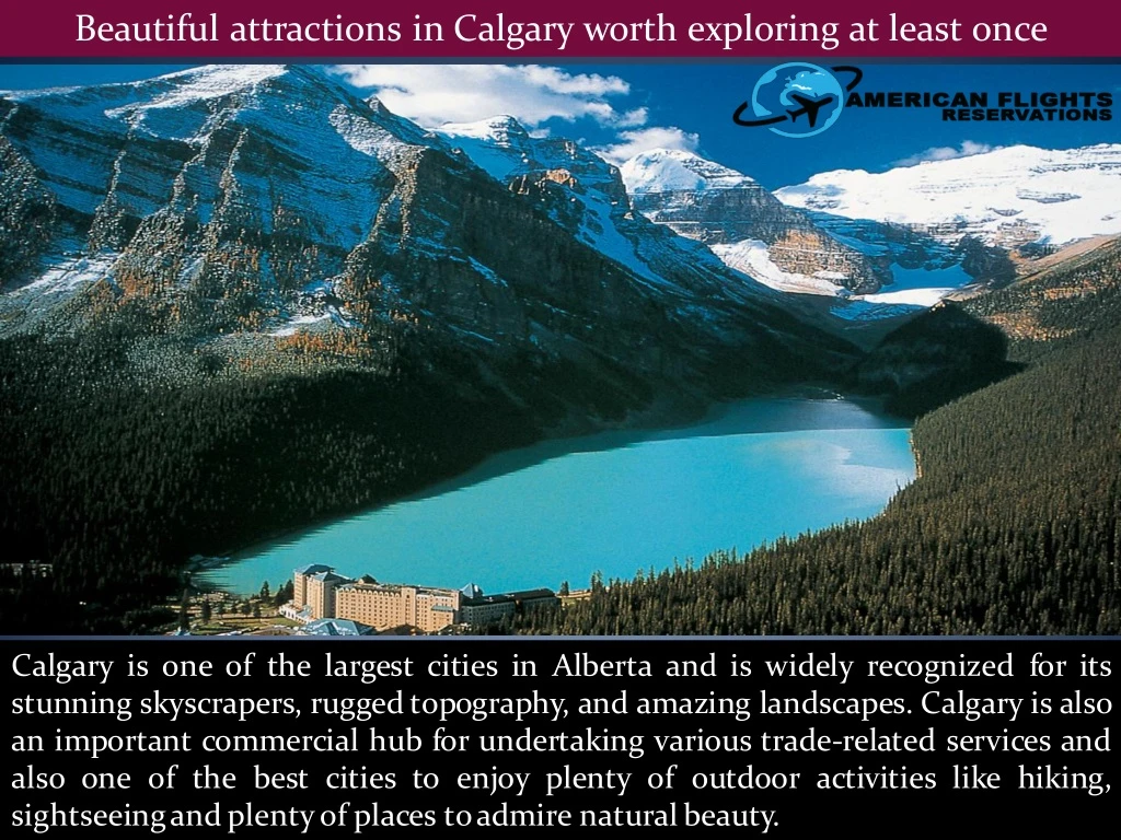beautiful attractions in calgary worth exploring