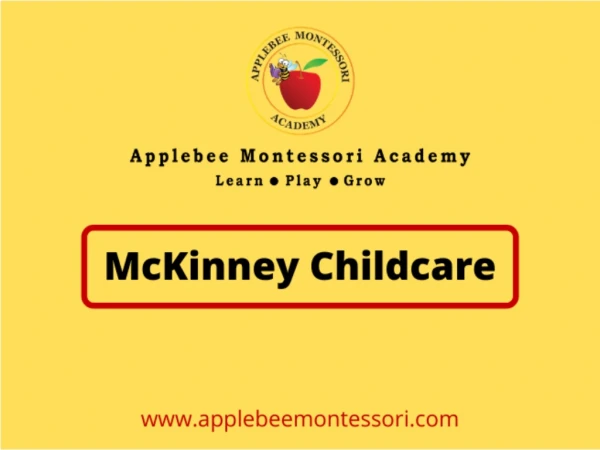 McKinney childcare | Applebee Montessori Academy