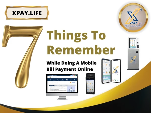 7 Things To Remember While Doing A Mobile Bill Payment Online