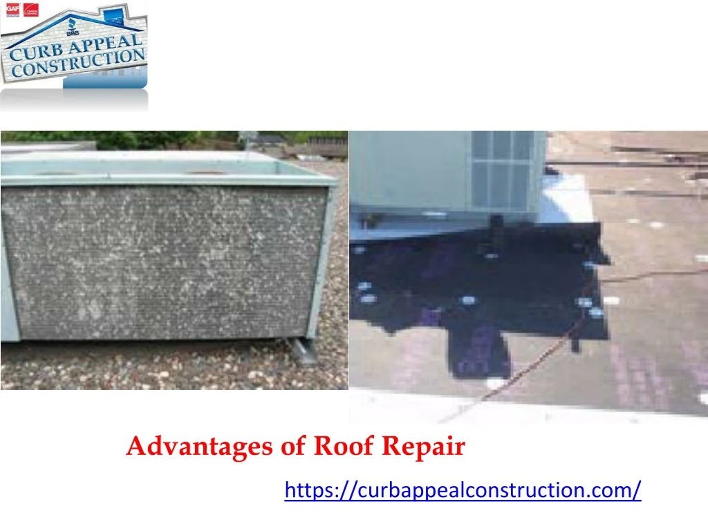 advantages of roof repair