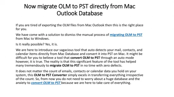 Convert Olm To Pst File