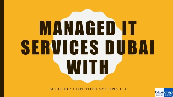 Managed IT Services Company Dubai | Managed IT services in Dubai, UAE